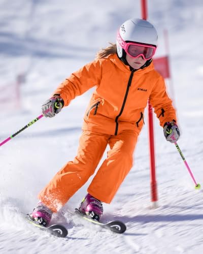 Stelle Girl's Waterproof Windproof Warm Ski Jacket 5-15 Y