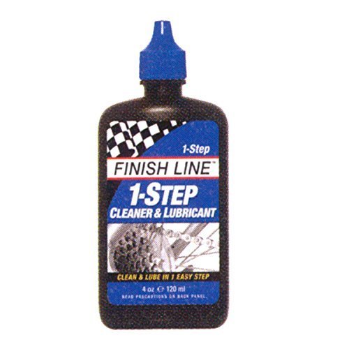Finish Line 1-Step Bicycle Chain Cleaner & Lubricant 4oz Squeeze Bottle by Finish Line