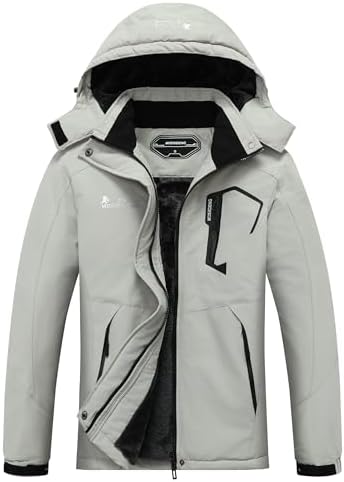 MOERDENG Women's Ski Jacket Warm Winter Coat Snowboarding Jacket