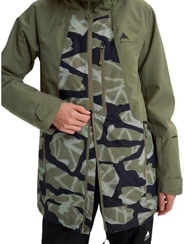 Burton Women’s Reserve 2-Layer Insulated Jacket – Waterproof Winter Snowboard Jacket with Helmet Compatible Hood