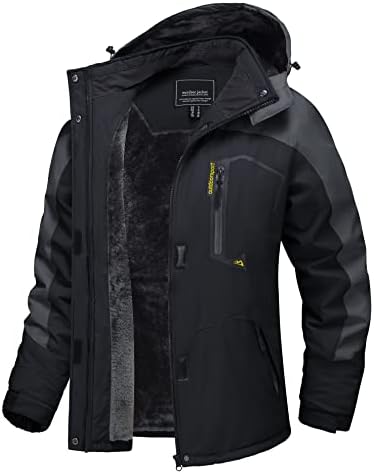 TACVASEN Women's Winter Coats Waterproof Snow Ski Jacket Warm Fleece