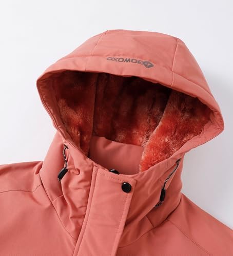Women's Waterproof Snow Ski Jacket Warm Winter Coat Insulated Snowboarding Jacket Softshell Hiking Jacket