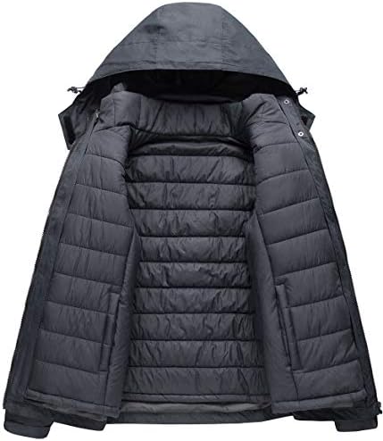 Women's 3 In 1 Waterproof Ski Jacket Windproof Snowboarding Jacket Warm Winter Snow Coat Raincoat