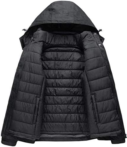 Women's 3 In 1 Waterproof Ski Jacket Windproof Snowboarding Jacket Warm Winter Snow Coat Raincoat