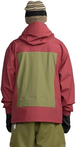 Volcom Men's Arthur Longo 20k 3l Snowboard Jacket - 2-layer Shell, Zip Tech®, Breathable Lining