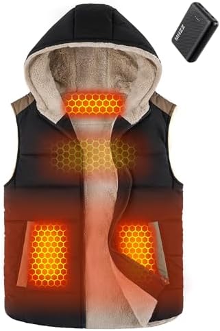 Graphene Heated Vest for Women 7.4V Fast Charge Large Capacity Battery