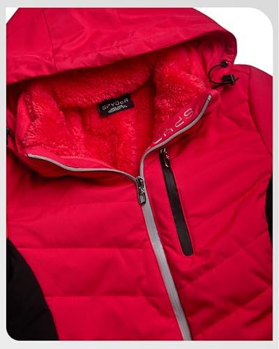 Spyder Womens 3 in 1 Ski Jacket - Waterproof Winter Coat with Puffer Liner