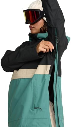 Volcom Women's Harlan Pullover Snowboard Jacket –waterproof, Taped Seams, Pfas-free
