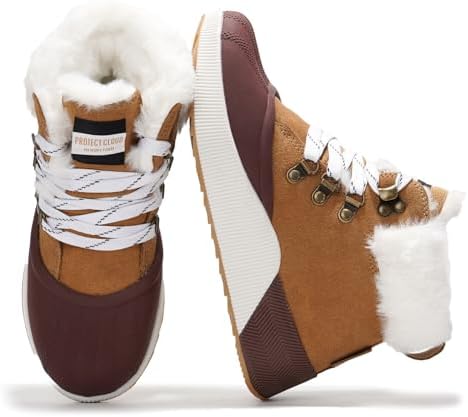 Project Cloud Waterproof Snow Boots for Women Fall Shoes for Women 2026