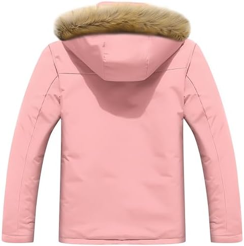 MOERDENG Women's Waterproof Ski Jacket Winter Warm Hooded Snow Coat