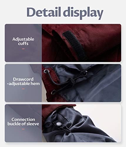 Women's 3 In 1 Waterproof Ski Jacket Windproof Snowboarding Jacket Warm Winter Snow Coat Raincoat