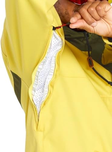 Volcom Men's Arthur Longo 20k Pullover Anarok Hooded Snowboard Jacket