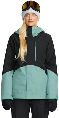 Volcom Women's V.co Aris Insulated Gore-tex Snowboard Jacket – Waterproof 2-layer