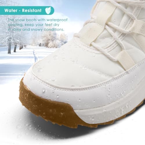 AIRHAS Women's Warm Snow Boots Cold Weather Winter Boots