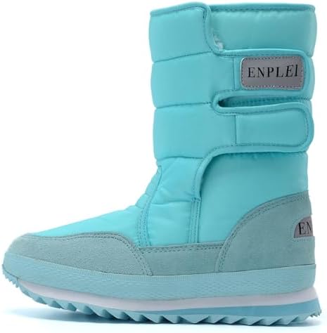 DADAWEN Women's Waterproof Frosty Snow Boot