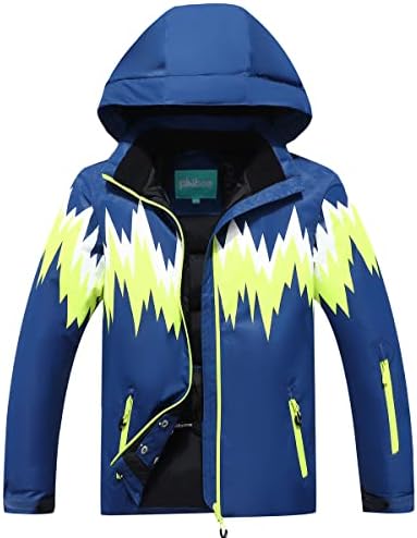 Big Boy's Waterproof Breathable Snowboard Ski Jacket