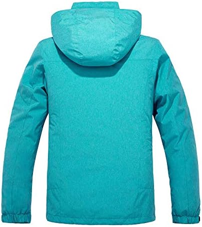 wantdo Women's 3 In 1 Ski Jacket Cotton Padded Liner Winter Coat