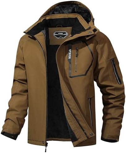Men's Ski Jacket – Waterproof Warm Snow Coat