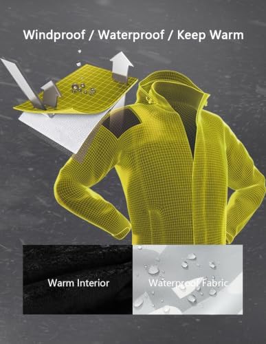 Men's Ski Jacket Winter Coat