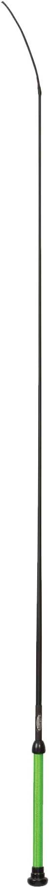 Weaver Livestock Basic Pig Show Whip, Hog Livestock Whip with Braided Nylon Handle, Leather Popper, Lightweight Braided Shaft