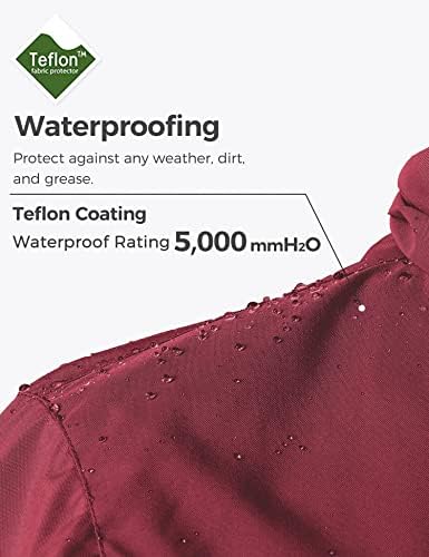 wantdo Women's 3 In 1 Ski Jacket Cotton Padded Liner Winter Coat