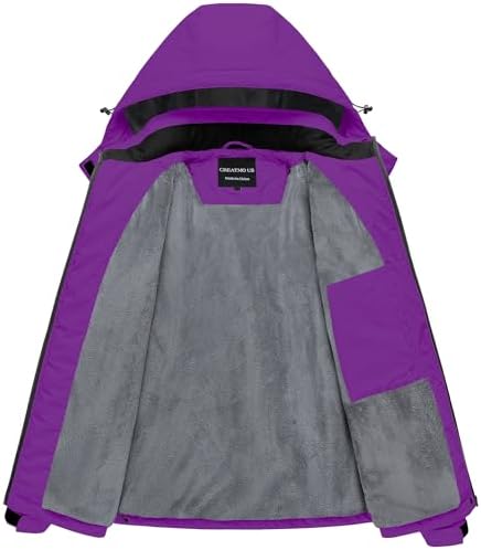 Women's Mountain Waterproof Ski Jacket Windproof Snowboarding Jacket Warm Winter Coat Raincoat