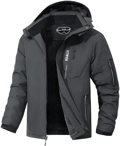Men's Ski Jacket – Waterproof Warm Snow Coat