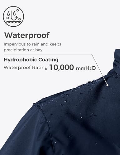 Wantdo Womens Ski Jacket Waterproof Winter coat Snowboard Jacket Snow Parka
