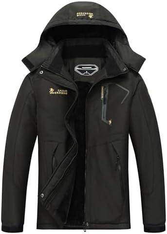 MOERDENG Women's Ski Jacket Warm Winter Coat Snowboarding Jacket