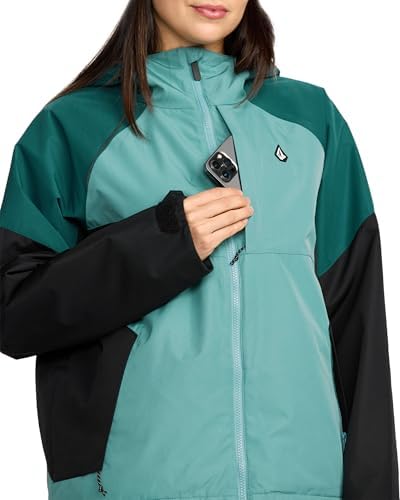 Volcom Women's Agate Insulated Snowboard Jacket – 10k Waterproof 2-layer