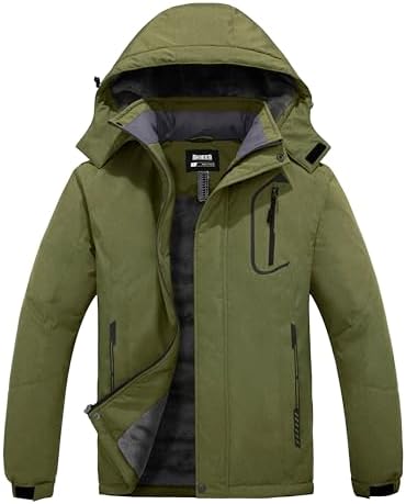 Men's Ski Jacket Windproof Waterproof Rain Coat Snow Winter Jacket