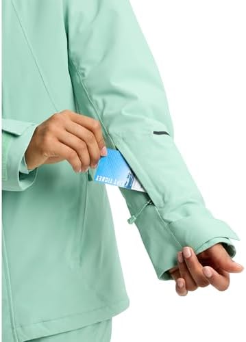 Burton Women’s Reserve 2-Layer Insulated Stretch Jacket – Waterproof Winter Snowboard Jacket with Stretch Fit & Hood