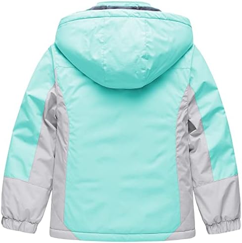 Girl's Waterproof Ski Jacket Warm Winter Snow Coat Windproof Snowboarding Rain Jacket