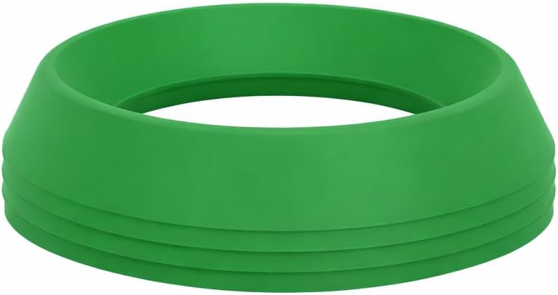 Stackable Universal Bowling Ball Cup Display Stand – Durable Plastic Holder for Ball Display, Polishing, Sanding & Storage – Fits All Bowling Balls (1, Green)