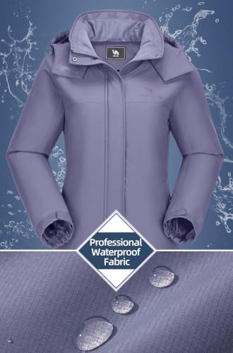CAMEL CROWN Women's Ski Jacket Winter Snow Coat Waterproof Female Jackets
