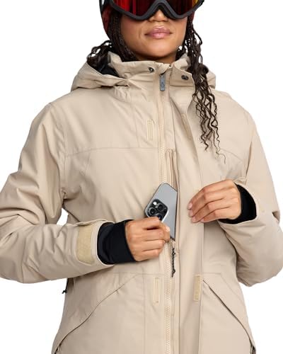 Volcom Women's Shelter 3d Stretch Snowboard Jacket – 20k Waterproof, Insulated