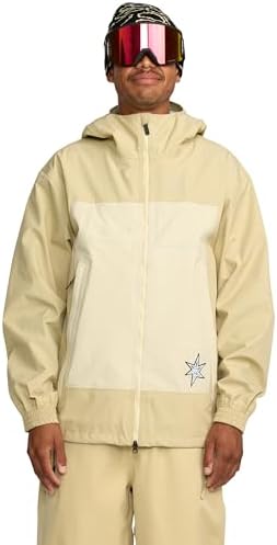 Volcom Men's Arthur Longo 20k 3l Snowboard Jacket - 2-layer Shell, Zip Tech®, Breathable Lining