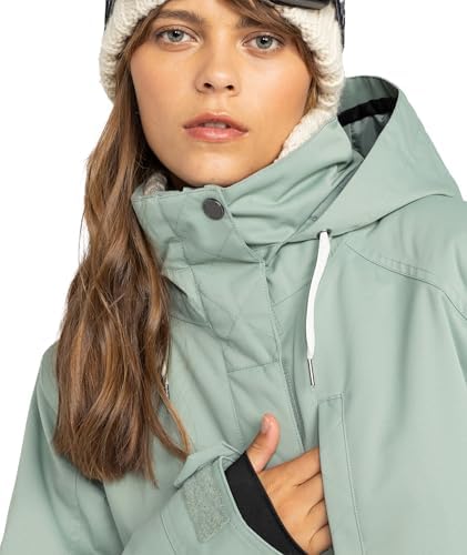 Roxy Women's Billie 10k Waterproof Insulated Snow Jacket – Tailored Ski-snowboard Jacket
