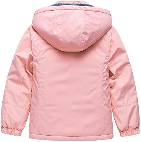 Girl's Waterproof Ski Jacket Warm Winter Snow Coat Windproof Snowboarding Rain Jacket