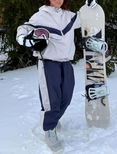 GSOU SNOW Womens Mens Snowboard Jacket Baggy Ski Jacket Snow Waterproof