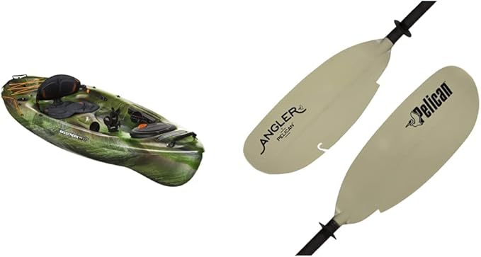 Pelican Sit-on-top Fishing Kayak Kayak 10 Feet Lightweight one Person Kayak Perfect for Fishing