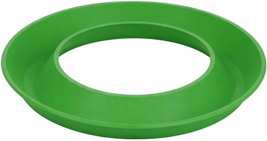 Stackable Universal Bowling Ball Cup Display Stand – Durable Plastic Holder for Ball Display, Polishing, Sanding & Storage – Fits All Bowling Balls (1, Green)
