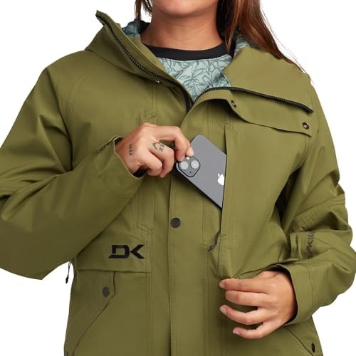 Dakine Women's Stoker Gore-tex 3l Snowboard Jacket–waterproof, Breathable, Recco®, Bluesign®, Pit Vents