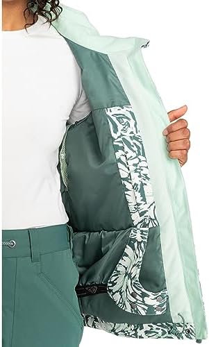 Roxy Snow Junior's Jetty Printed Regular Fit Snow Jacket