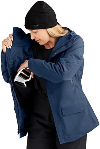 Dakine Women's Reach 20k Waterproof Breathable Insulated Snowboard Jacket With Recco and Pit Vents