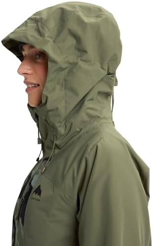Burton Women’s Reserve 2-Layer Insulated Jacket – Waterproof Winter Snowboard Jacket with Helmet Compatible Hood