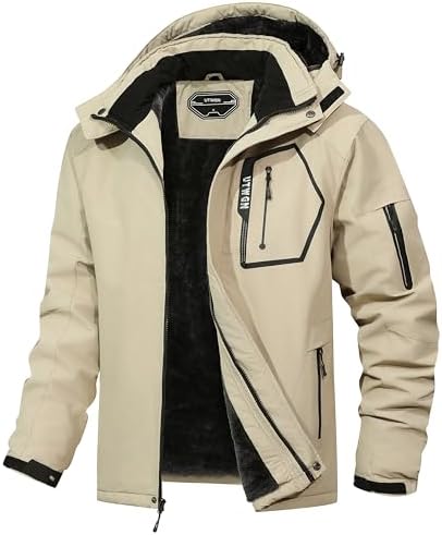 Men's Ski Jacket – Waterproof Warm Snow Coat