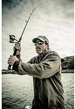 Ugly Stik 6’6” GX2 Spinning Rod, Three Piece Spinning Rod, 6-15lb Line Rating, Medium Rod Power, Moderate Fast Action, 1/8-5/8 oz. Lure Rating