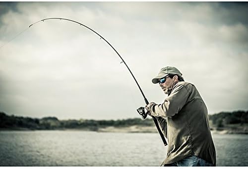 Ugly Stik 6’6” GX2 Spinning Rod, Three Piece Spinning Rod, 6-15lb Line Rating, Medium Rod Power, Moderate Fast Action, 1/8-5/8 oz. Lure Rating