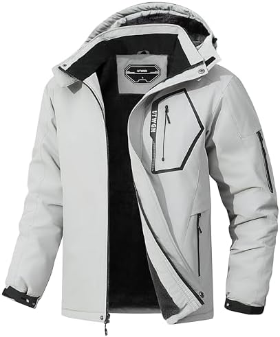 Men's Ski Jacket – Waterproof Warm Snow Coat